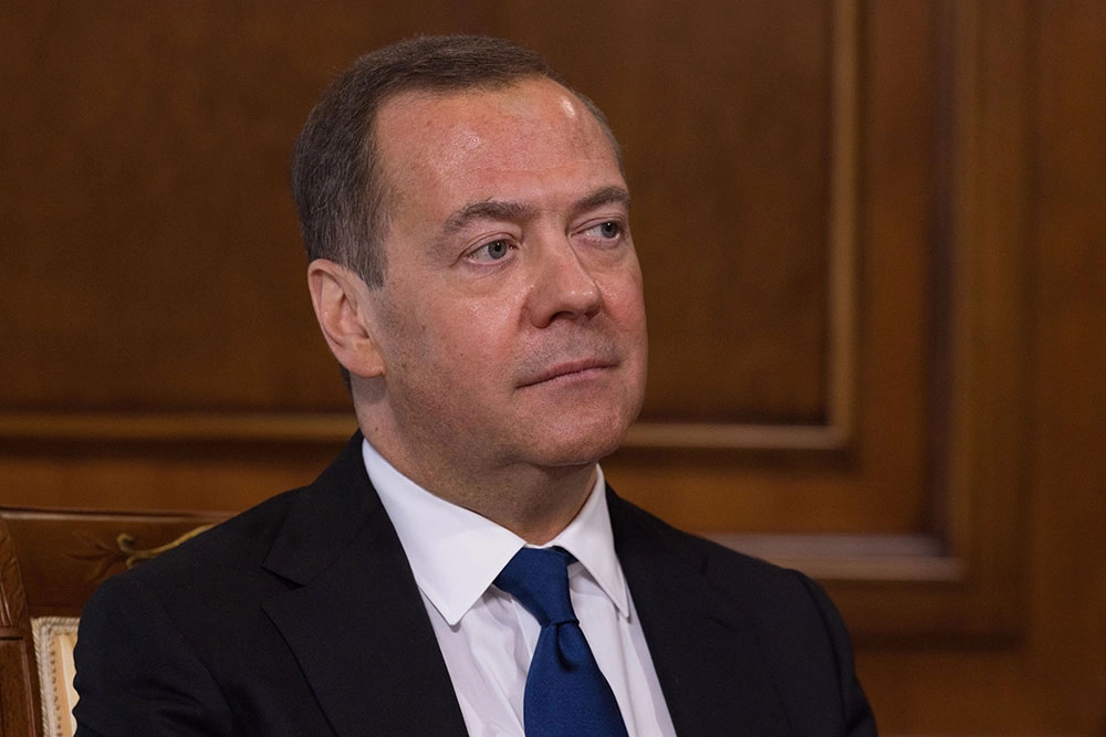 “The order of the West is a scam.” Medvedev gave an exclusive interview to AiF - Politics, Media and press, news, Dmitry Medvedev, Arguments and Facts, GIF, Longpost