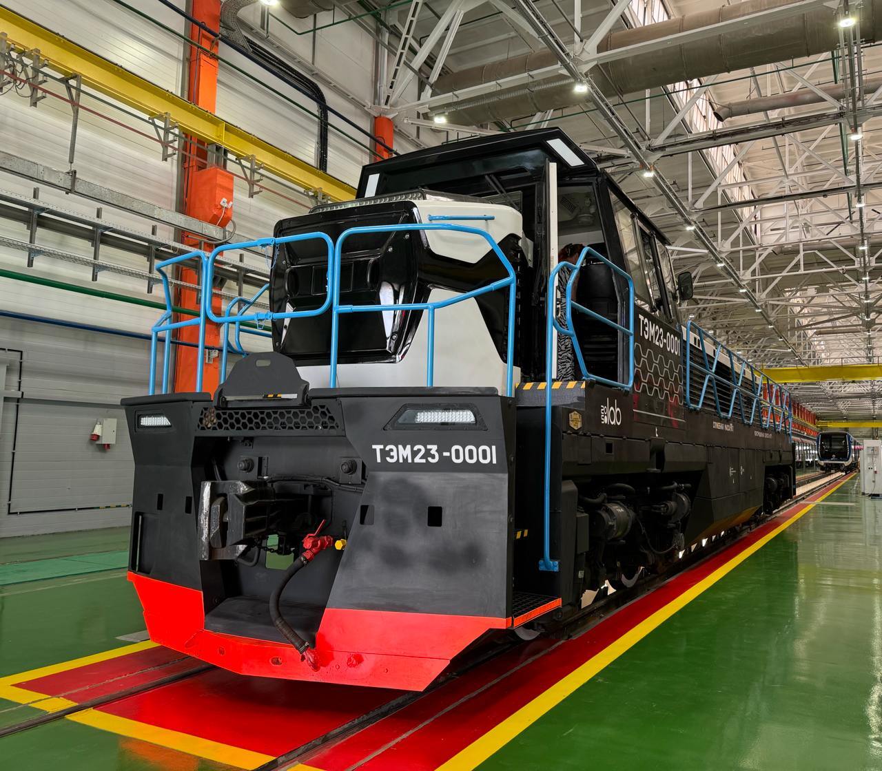 The first diesel locomotive TEM23 will work at Metrovagonmash - Tmh, Locomotive, Metrovagonmash, Purchases, Mechanical engineering, Railway, Metro, Video