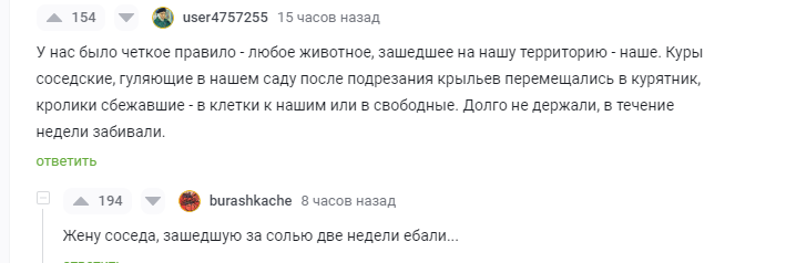 Зашла за солью - Комментарии, Юмор, Переписка, Комментарии на Пикабу, Скриншот, Мат, Странный юмор, Зашакалено