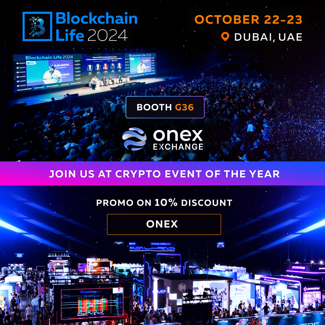 The largest cryptocurrency forums: Blockchain Life in Dubai and Onex participation - Bitcoins, Cryptocurrency, Economy, Longpost