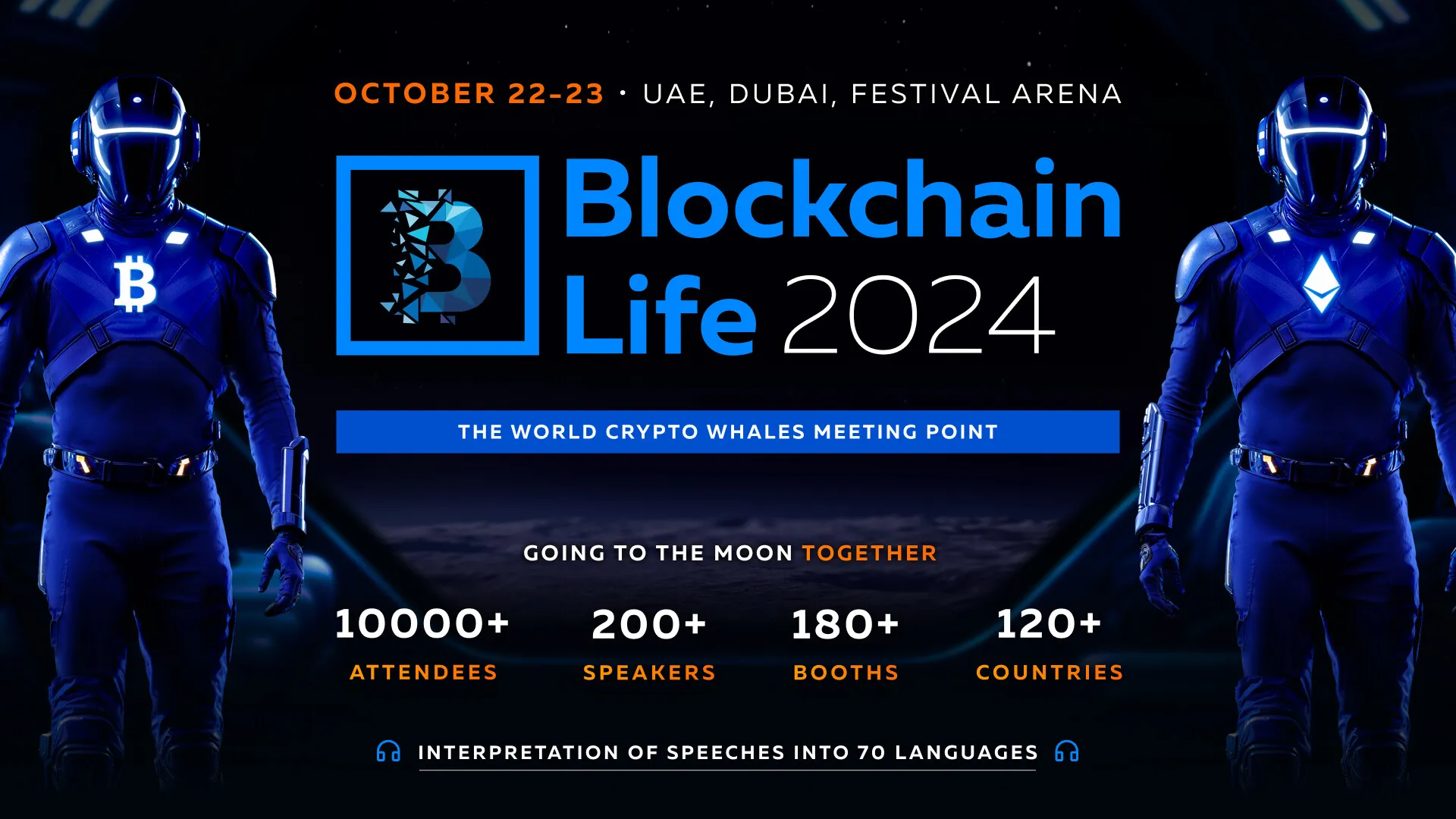 The largest cryptocurrency forums: Blockchain Life in Dubai and Onex participation - Bitcoins, Cryptocurrency, Economy, Longpost