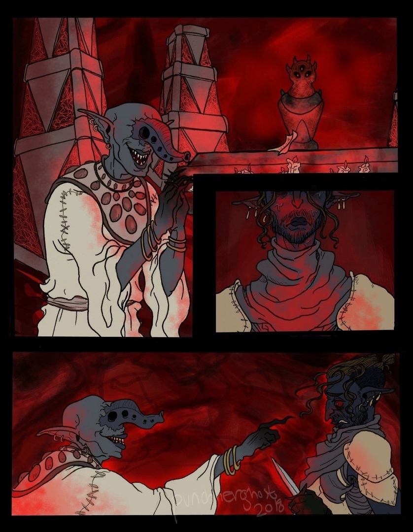 The unrealized ending of Morrowind - Images, Art, Comics, Computer games, The Elder Scrolls III: Morrowind, Fantasy, Retro Games, Characters (edit), RPG, The elder scrolls, Bethesda, Longpost