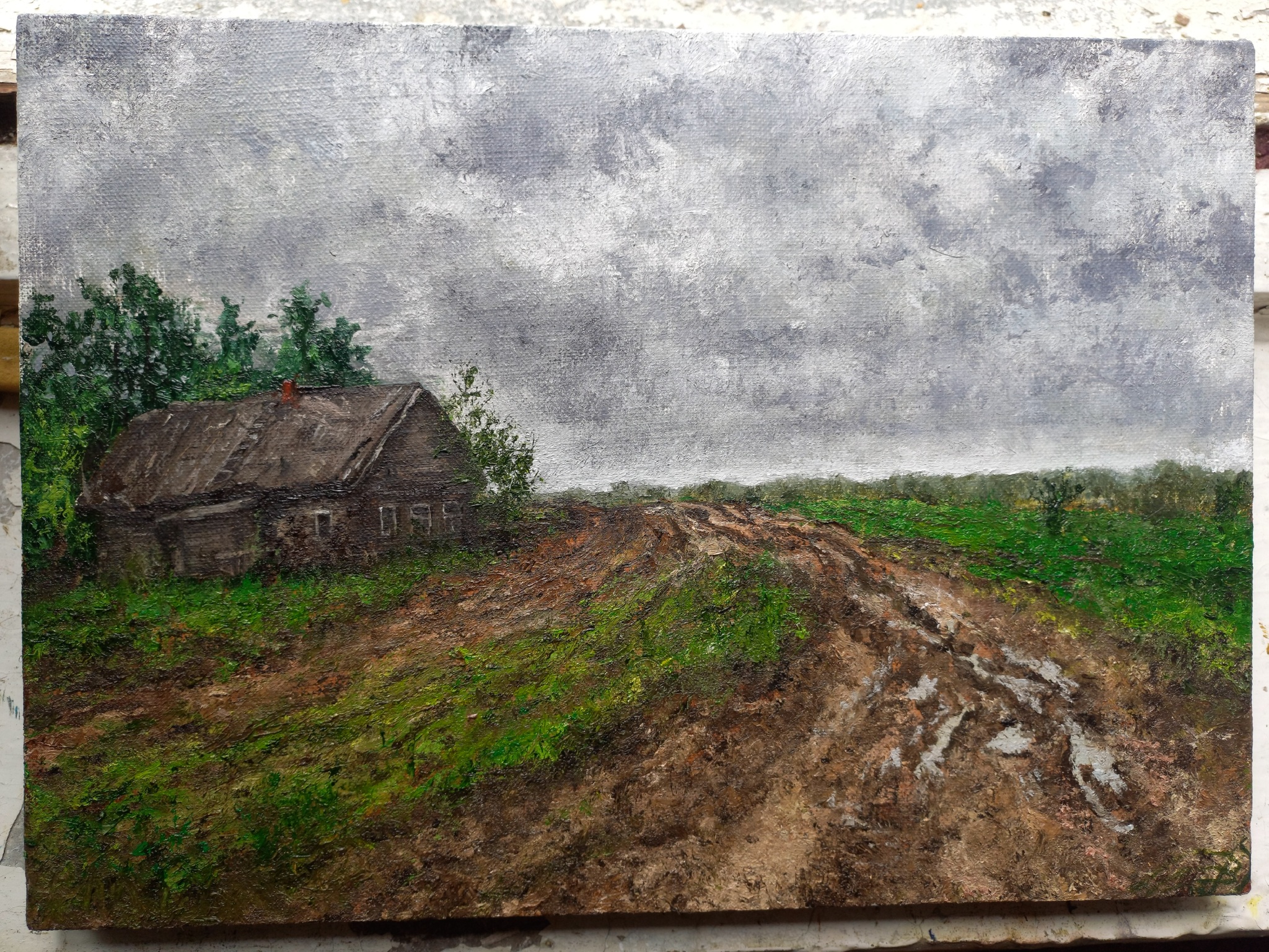 Selling paintings - My, Painting, Landscape, Dirt, Creation, Art, Presents, Handmade, Longpost