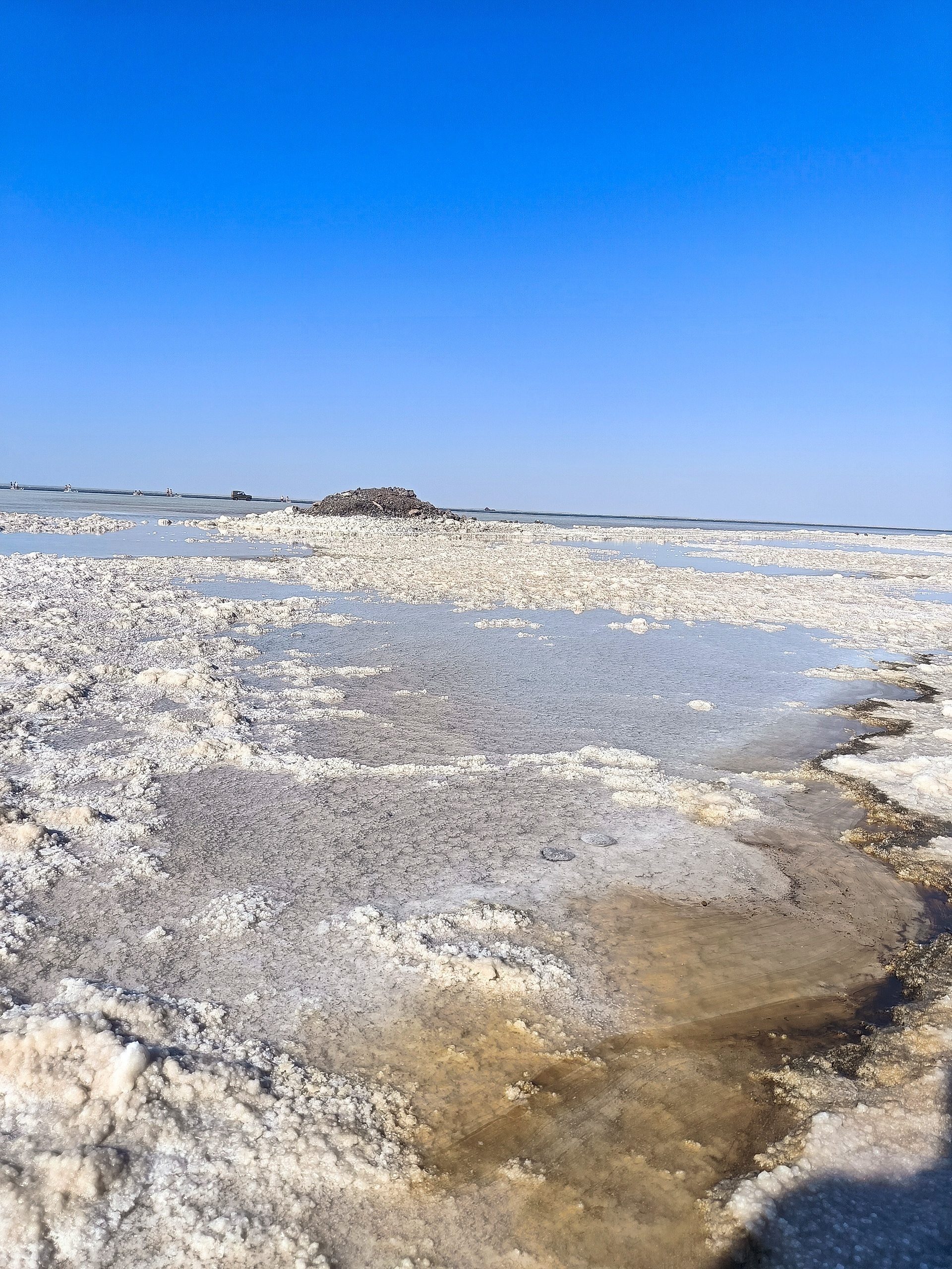 Salt lake in the village of Nizhny Baskunchak - Baskunchak Lake, Baskunchak, Astrakhan Region, Mobile photography, Longpost