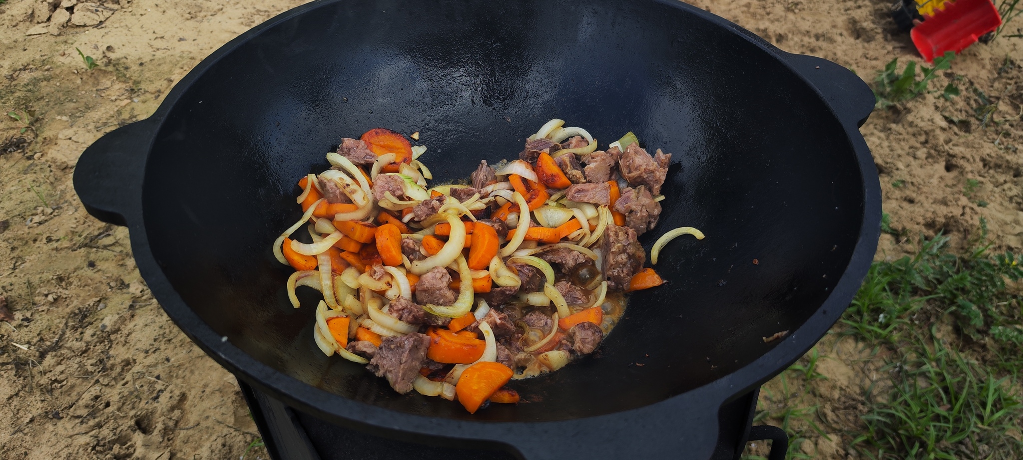 Lamp khryuchevo: buckwheat with stew! - My, Dish, Cooking, Men's cooking, Preparation, Recipe, Ingredients, Longpost