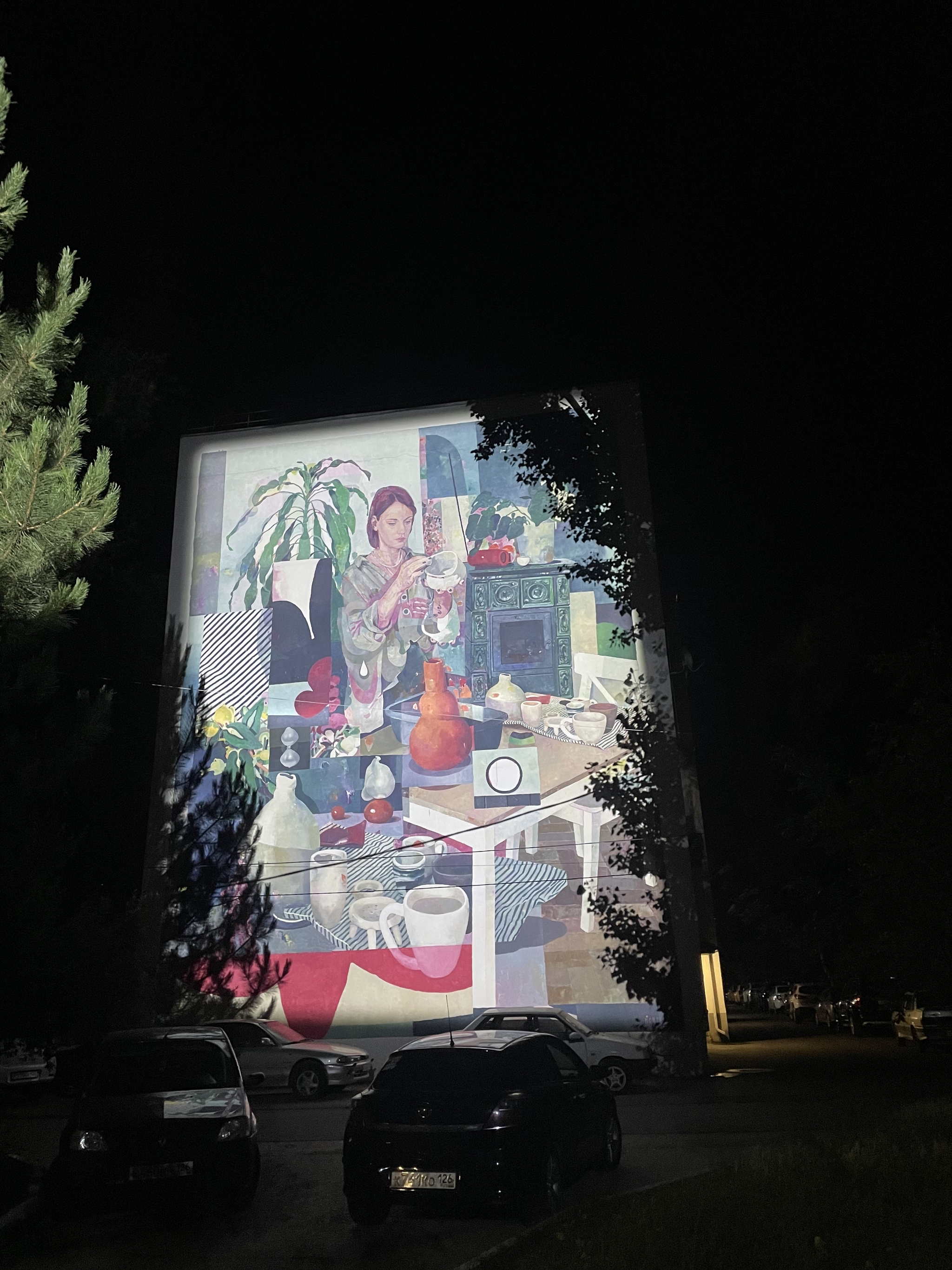 Reply to the post “Just a cool mural” - My, The photo, Mural, Stavropol region, Reply to post, Longpost