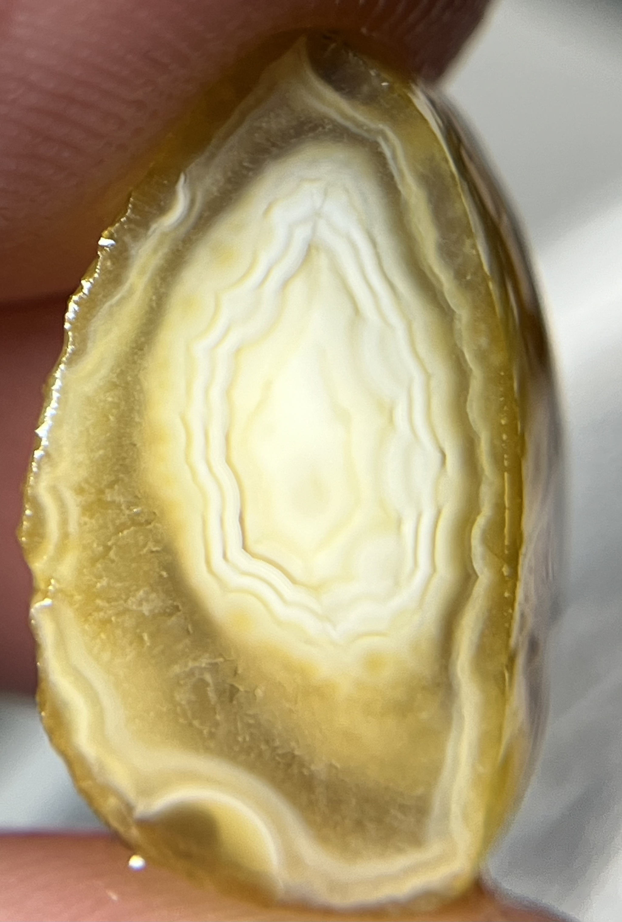 Opening the “lemon seed” inside the agate - My, Agate, Hobby, Longpost