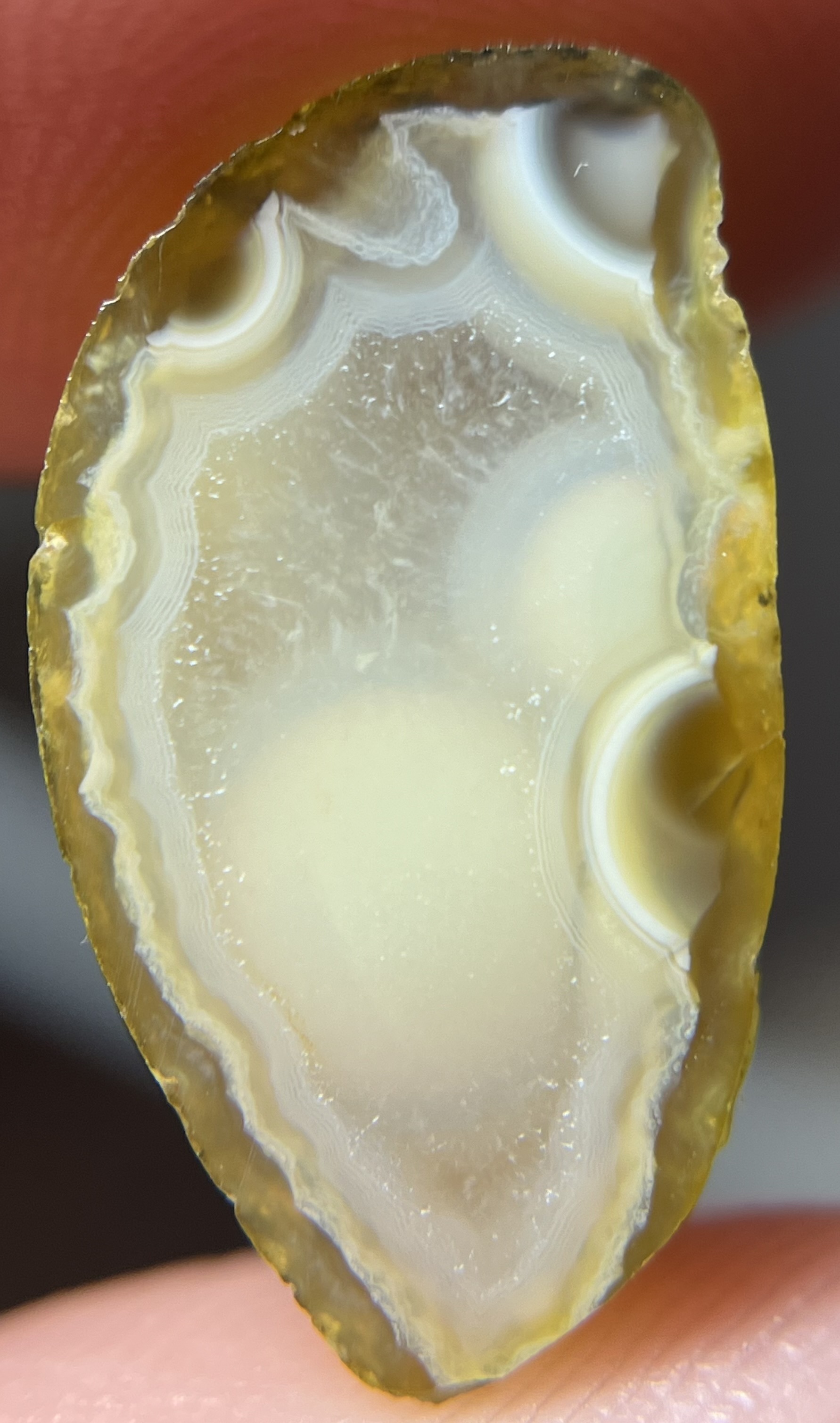 Opening the “lemon seed” inside the agate - My, Agate, Hobby, Longpost