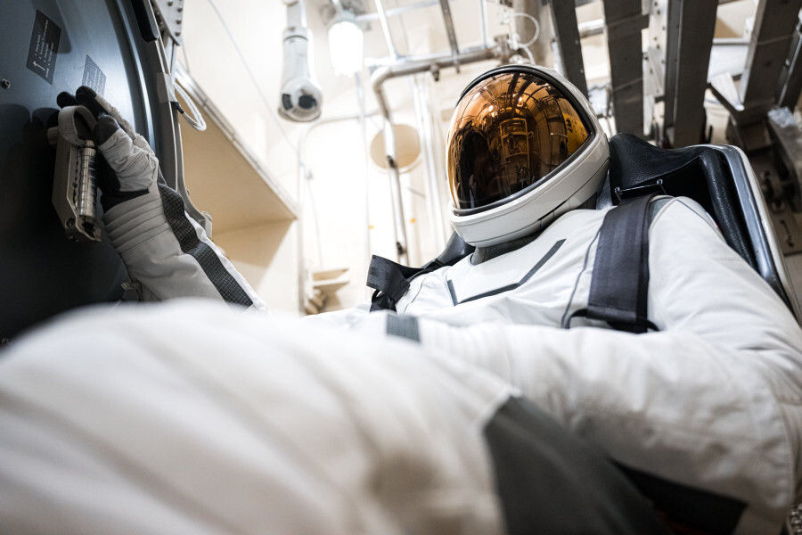 Polaris Dawn crew tested spacesuits - NASA, Space, Crew, Astronomy, Polaris Dawn, Spacesuit, Longpost