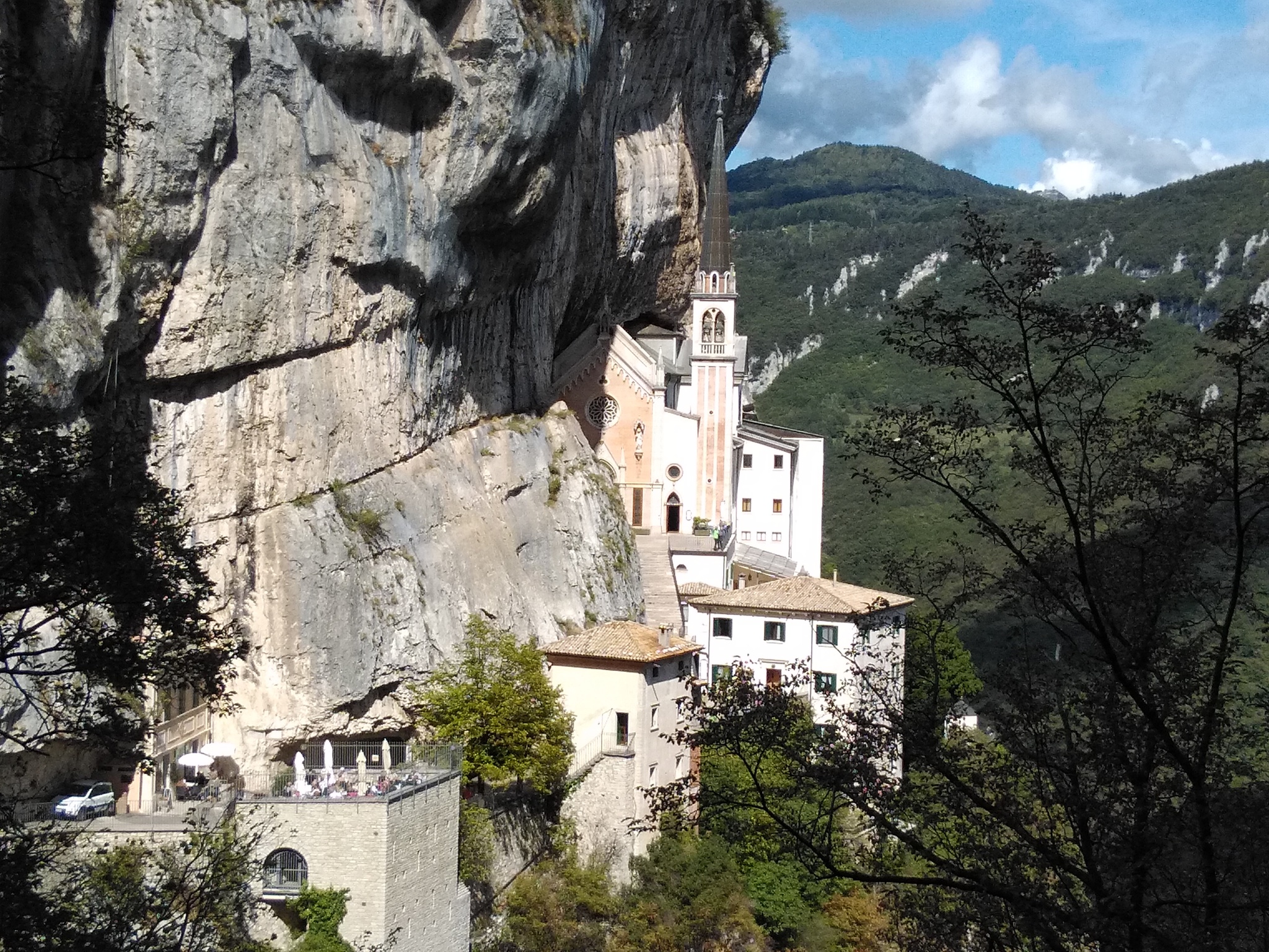 Church of the Madonna della Corona - My, Travels, Italy, Nature, The photo, Architecture, sights