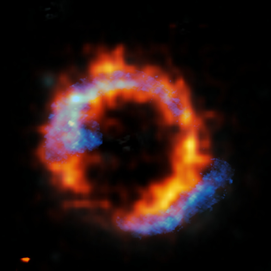 The Very Large Telescope photographed a hyperluminous galaxy - Astronomy, Space, Telescope, Galaxy, Alma, Vlt