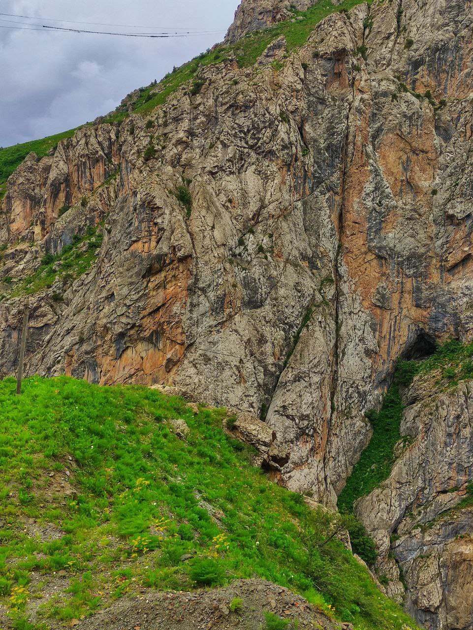 Across the entire Pamirs and Central Asia by bike! 3500 km + Day 23. Still on the road - My, Hike, A bike, Travels, Asia, middle Asia, Туристы, The rocks, Camping, Central Asia, Tajikistan, Pamir, Bike trip, Travelers, Summer, Vacation, Tagil, Longpost