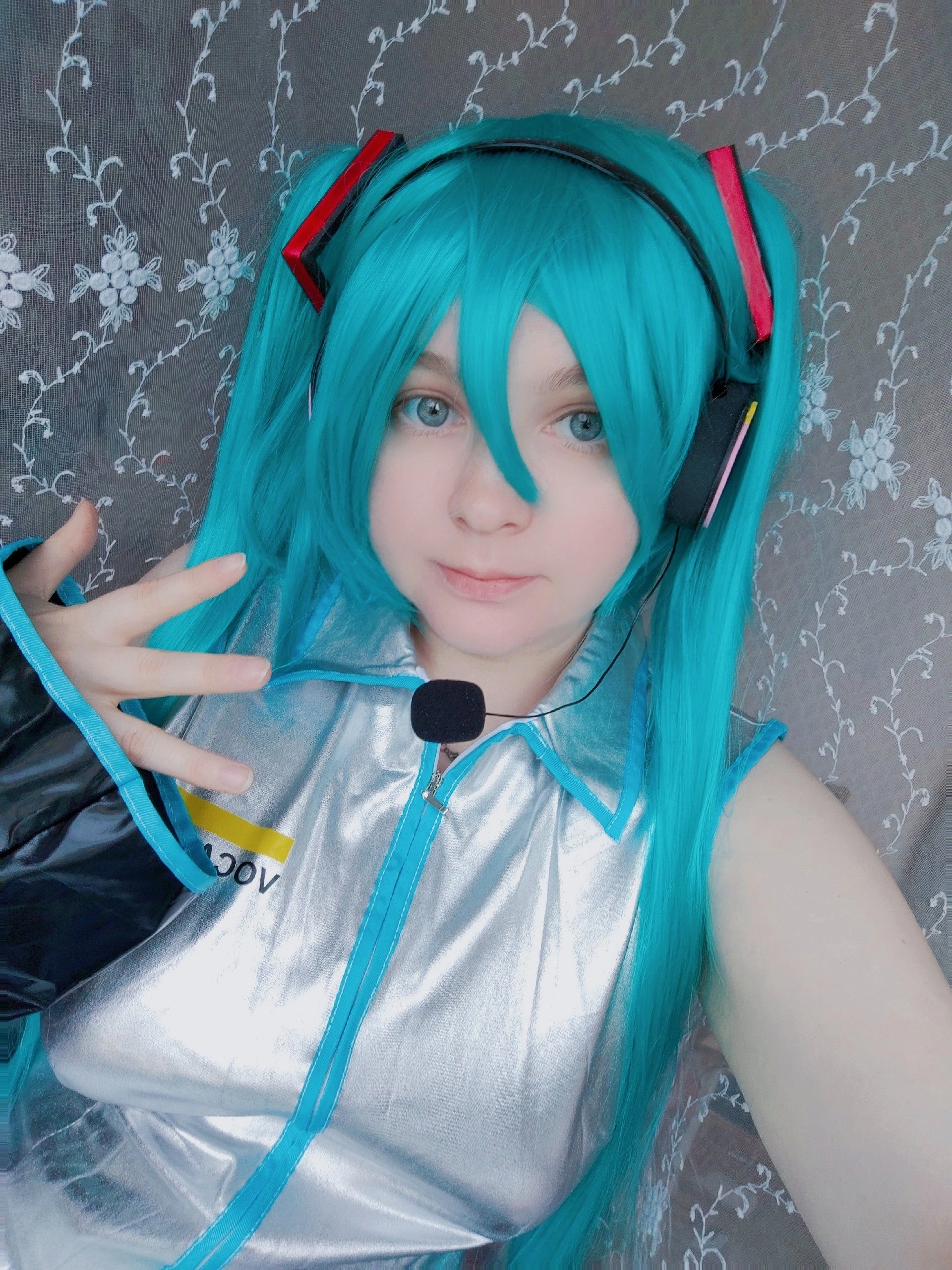 Miku Hatsune | Lady_Misu - Моё, Костюм, Косплееры, Фотография, Косплей, Мини-Юбка, Примерка, Hatsune Miku, Vocaloid, Длиннопост