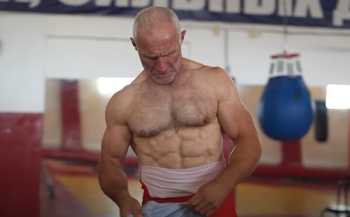 57 year old strongman Kim Skhashok from Adygea - Sport, Athletes, Republic of Adygea, Caucasians, Physical Education, Caucasus, Yandex Zen (link), Longpost