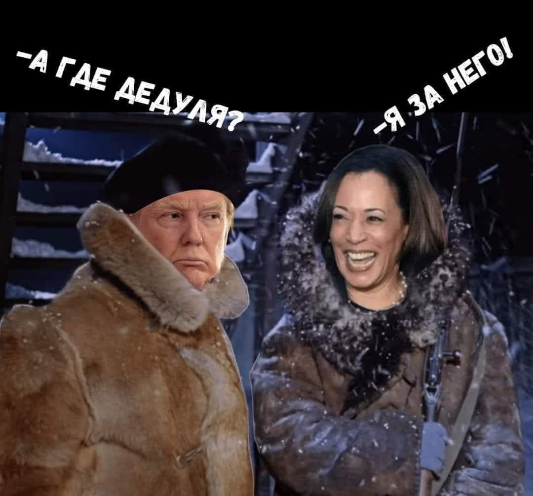 Operation - Kommersant - Memes, Humor, Politics, US elections, Picture with text, Operation Y and Shurik's other adventures, Donald Trump, Kamala Harris