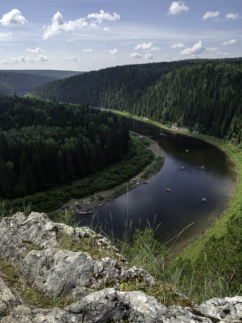 Summer day on the Chusovaya River - My, Ural, The photo, Perm Territory