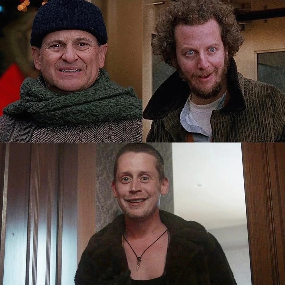 An adult Macaulay Culkin could fit perfectly into the company of bandits and become the third - Humor, Macaulay Culkin, Home Alone (Movie), Home Alone 2, Actors and actresses, A wave of posts