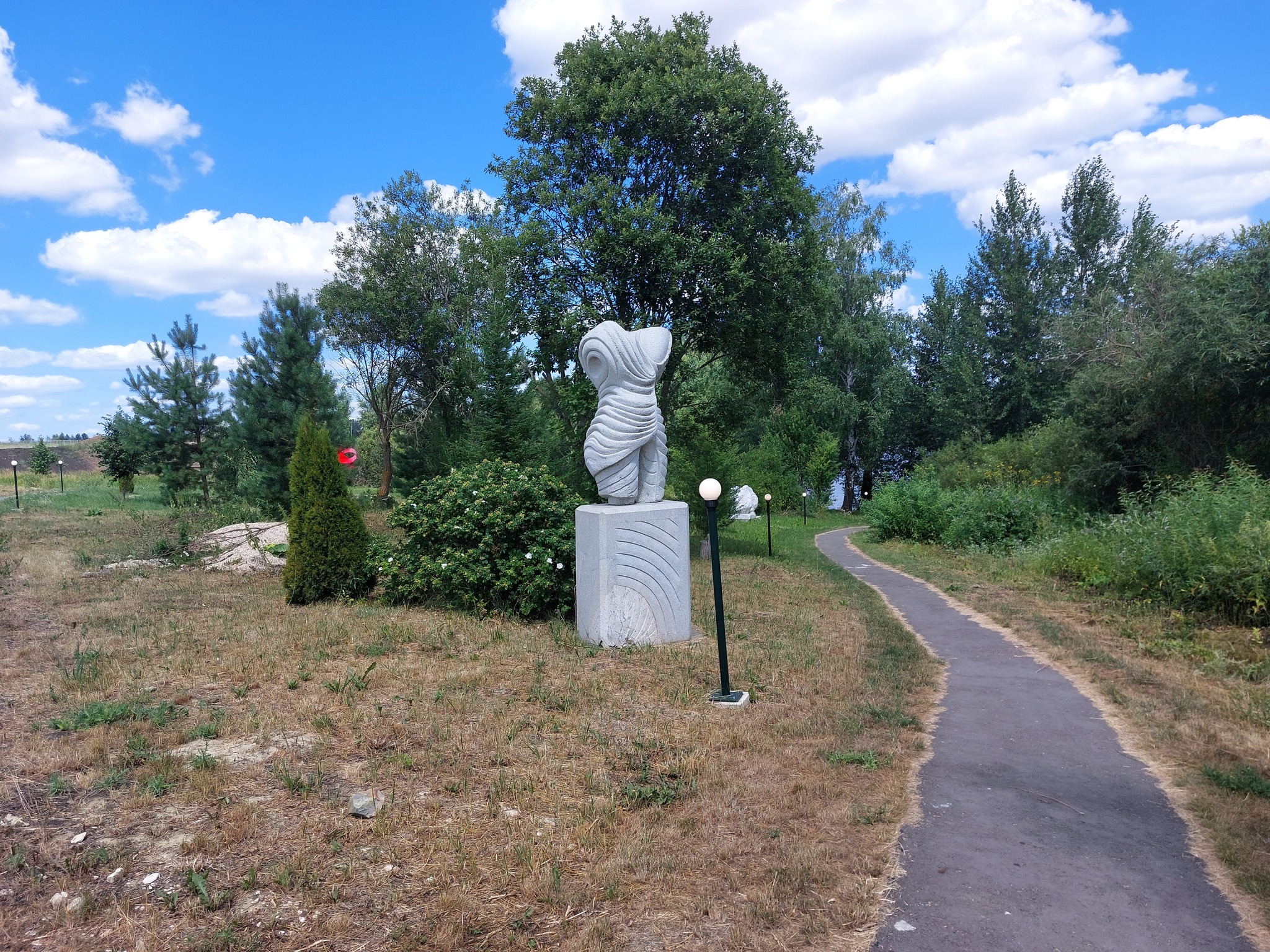 Sculpture Park Legend and Art-Penza - My, Mobile photography, Sculpture, The park, Penza, Longpost