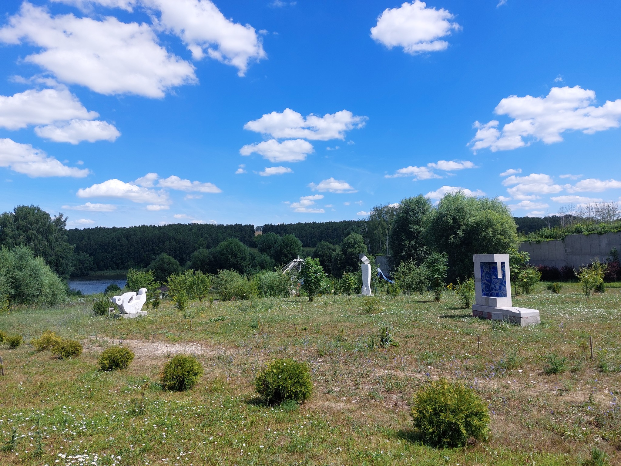 Sculpture Park Legend and Art-Penza - My, Mobile photography, Sculpture, The park, Penza, Longpost