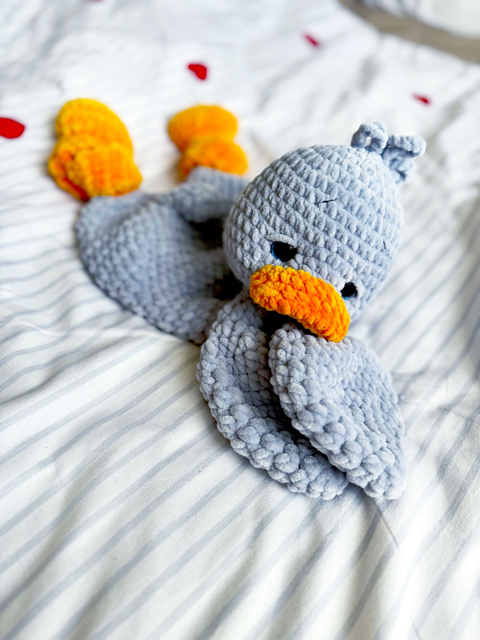 Comfort Goose amigurumi. Crochet toy pattern - My, Needlework, Toys, Knitting, Crochet, Amigurumi, Knitted toys, Plush Toys, Soft toy, With your own hands, Needlework without process, Hobby, Master Class, Scheme