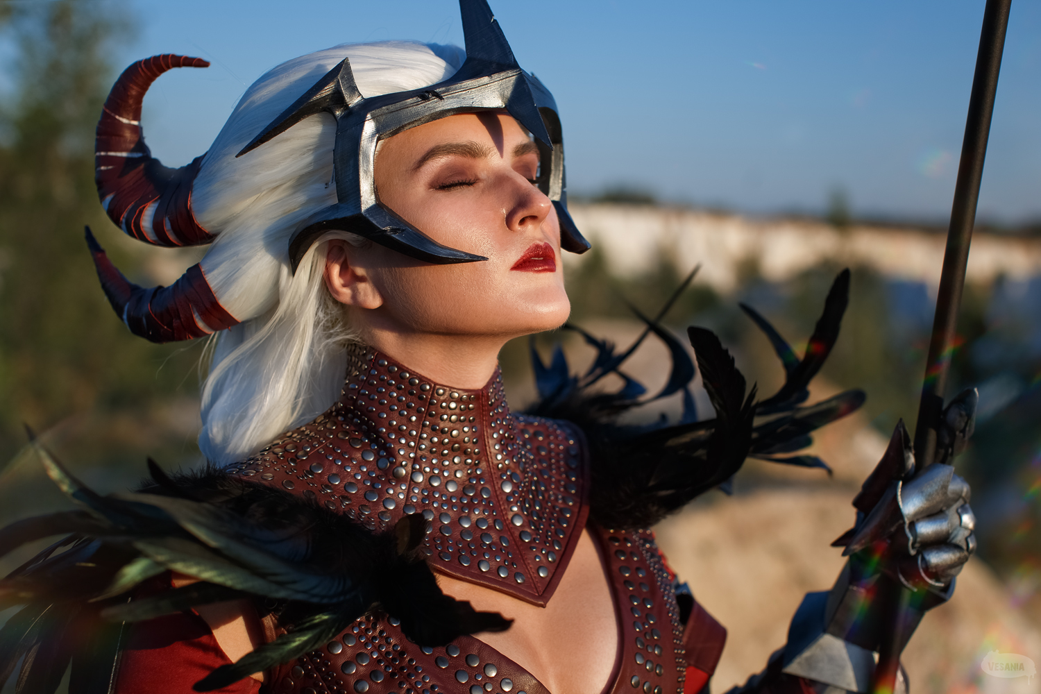 Cosplay of Flemeth from Dragon Age - My, Fantasy, Dragon age, Flemeth, Dragon age 2, Longpost, Cosplay, The photo