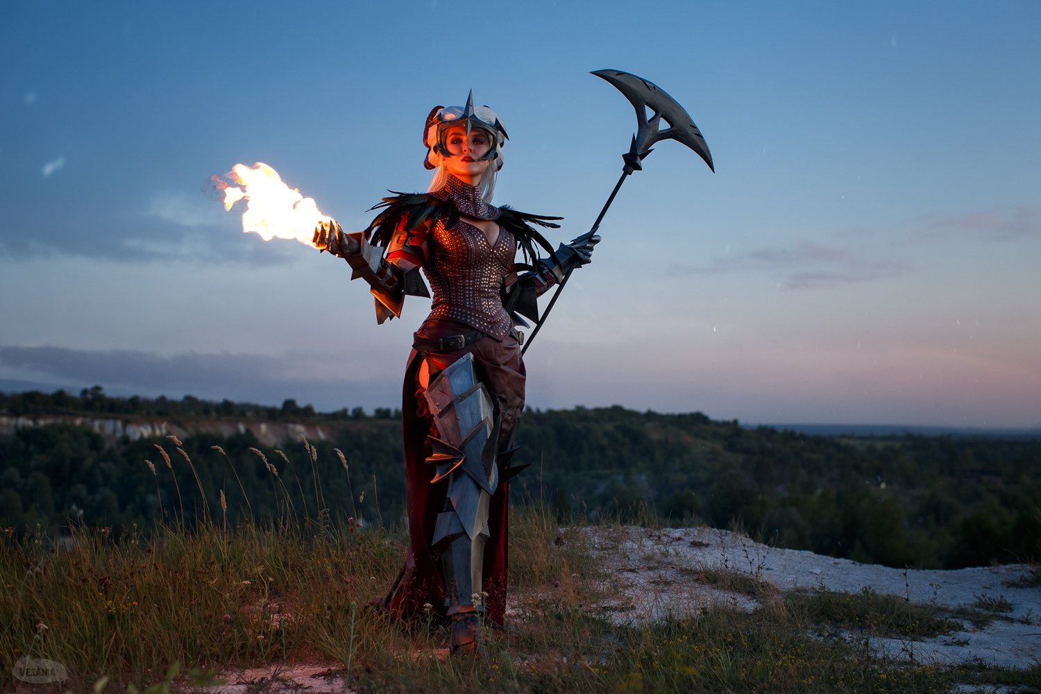 Cosplay of Flemeth from Dragon Age - My, Fantasy, Dragon age, Flemeth, Dragon age 2, Longpost, Cosplay, The photo