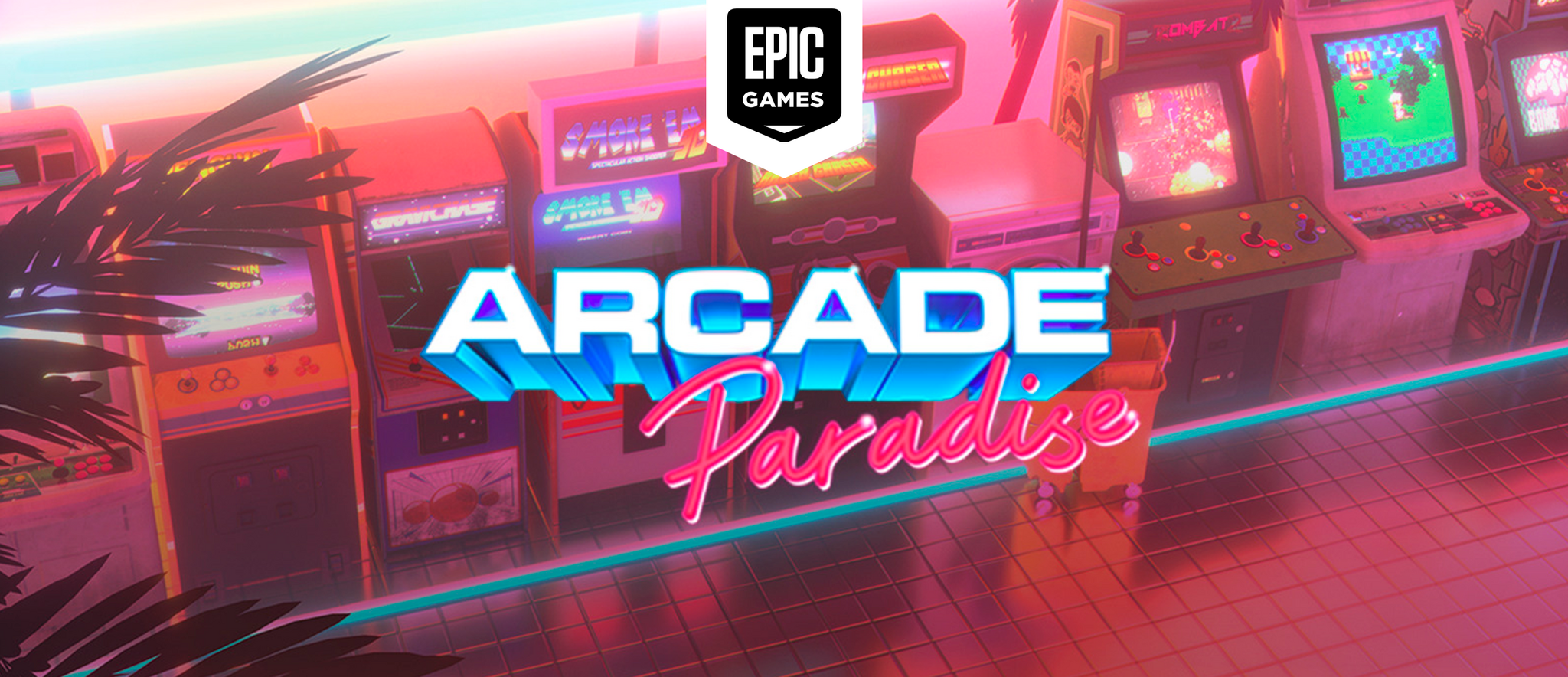 Arcade Paradise - Халява от EGS, симулятор ретро-гика БЕЗ КООПЕРАТИВА - Моё, Компьютерные игры, Игровые обзоры, Аркадные игры, Epic Games Store, Раздача игр, Симулятор, 90-е, Vaporwave, Гик-Культура, Гик, Длиннопост, Бесплатные игры, Synthwave