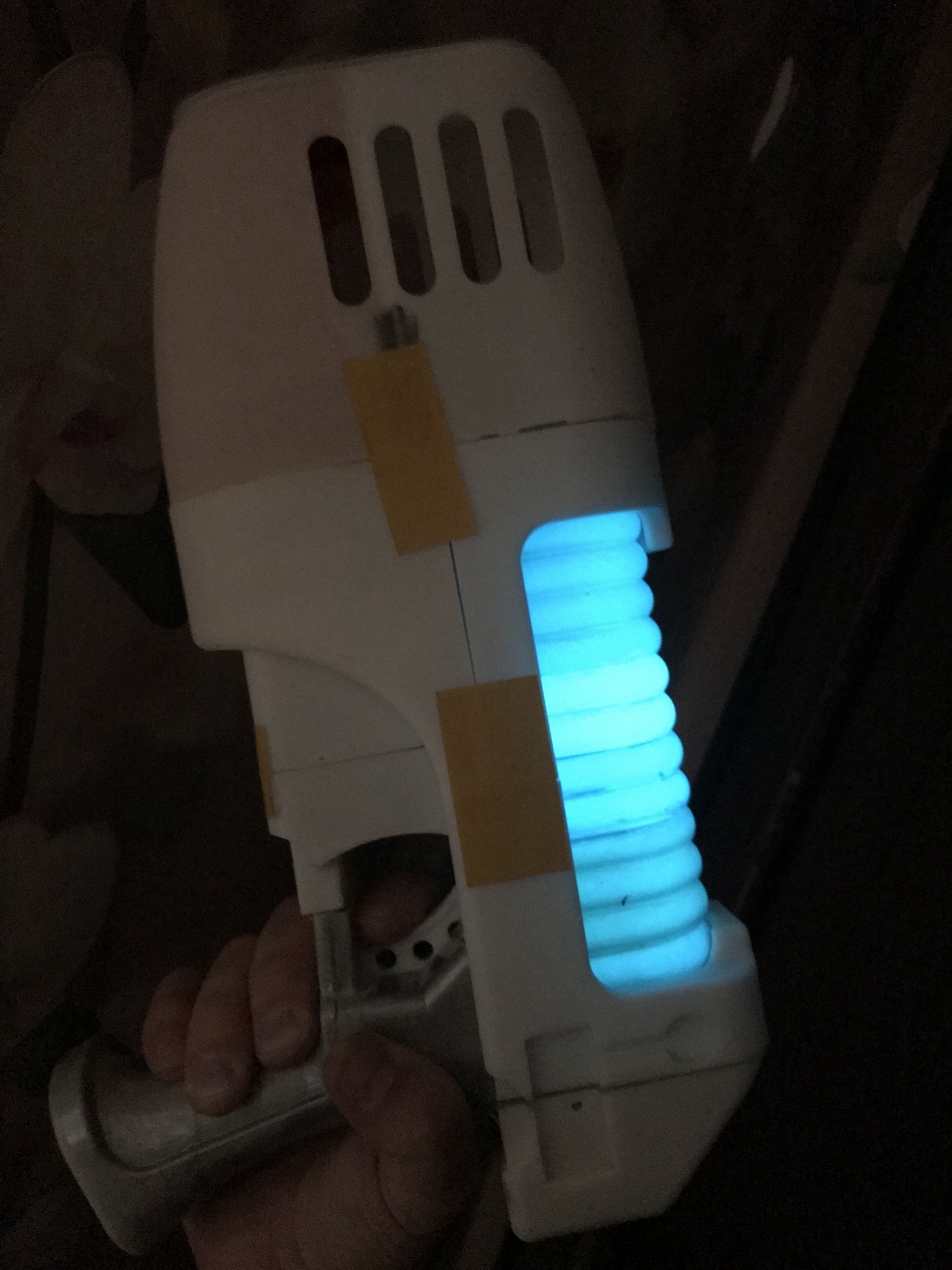 Making a Plasmagun from Warhammer 40k with your own hands. Part I. Prototype - My, Modeling, Warhammer 40k, Needlework with process, Cosplay, Needlework, 3D modeling, Photopolymer printing, Longpost