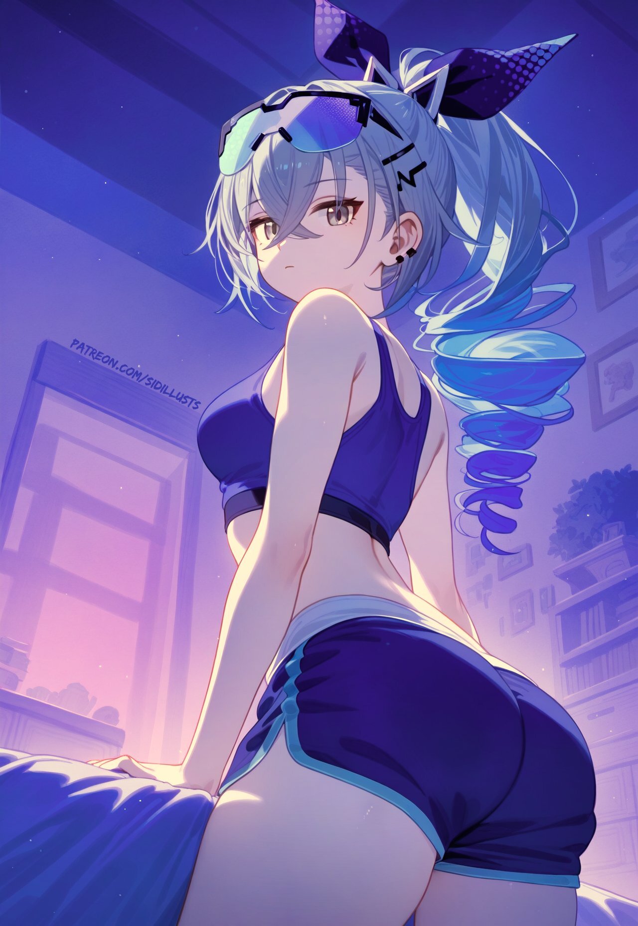 Top - Anime art, Anime, Silver Wolf (Honkai: Star Rail), Honkai: Star Rail, Sidillusts