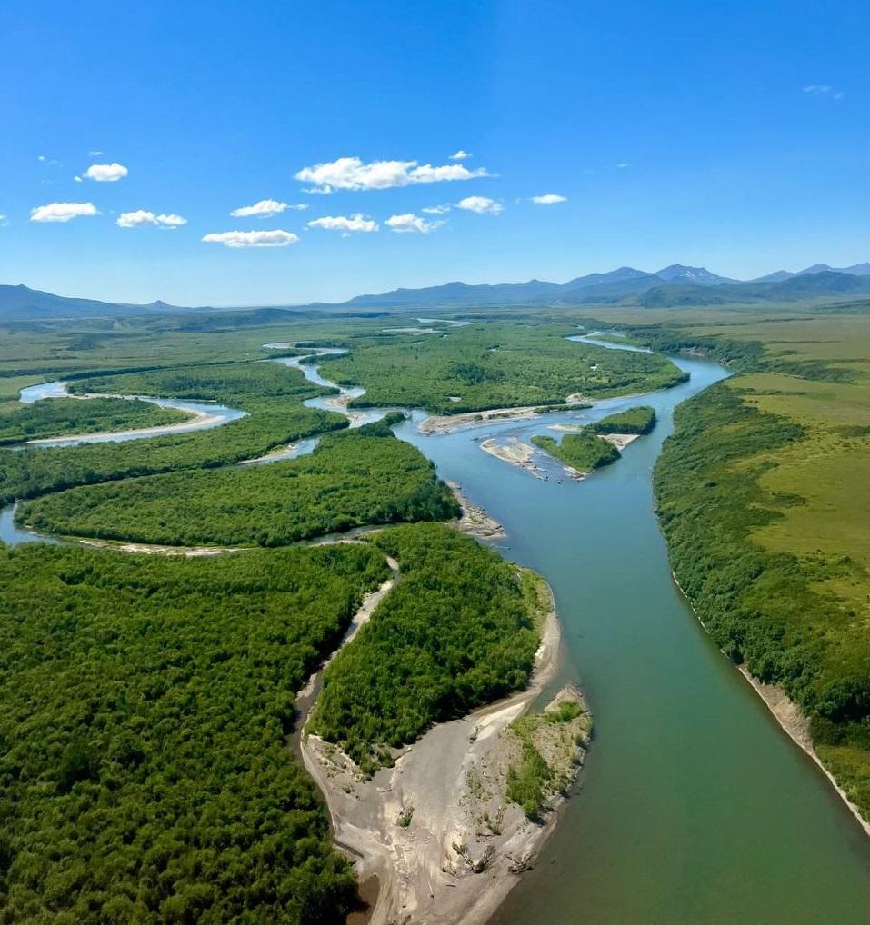 The administration of the Olyutorsky district posts photographs of nature. Sorry, she has no other positives. - Kamchatka, Nature, Telegram (link), Longpost