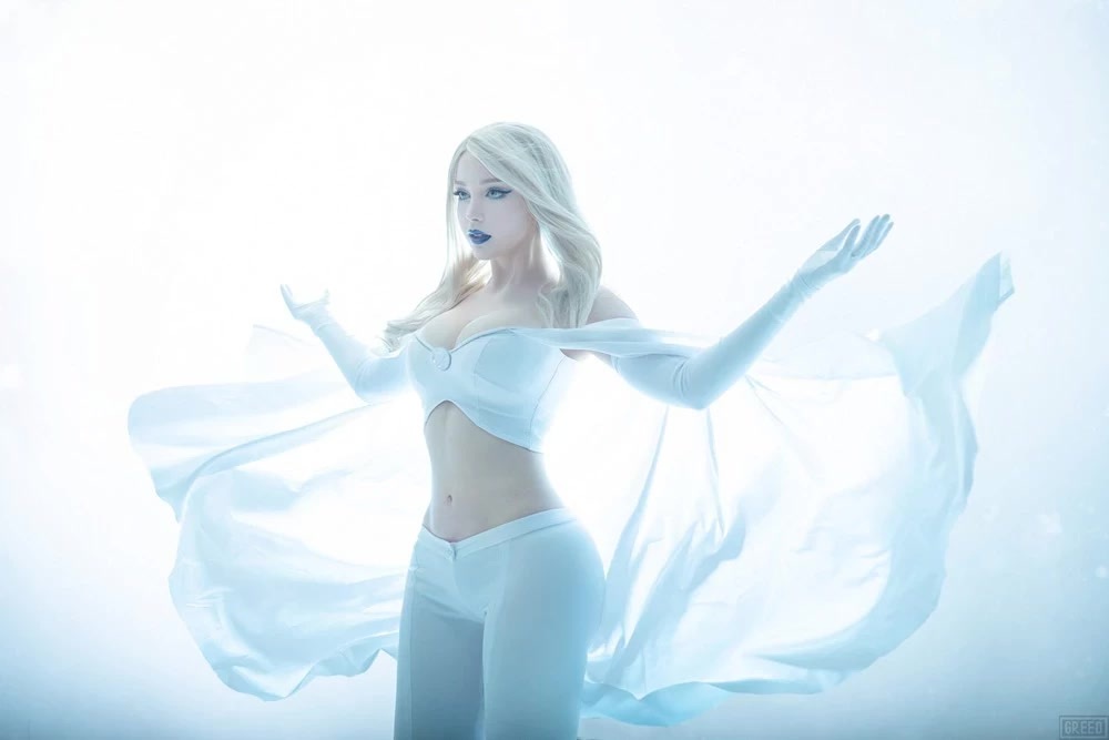 Emma Frost (SayatheFox) - The photo, Cosplay, Cosplayers, PHOTOSESSION, Emma Frost, Marvel, Saya The Fox, Longpost