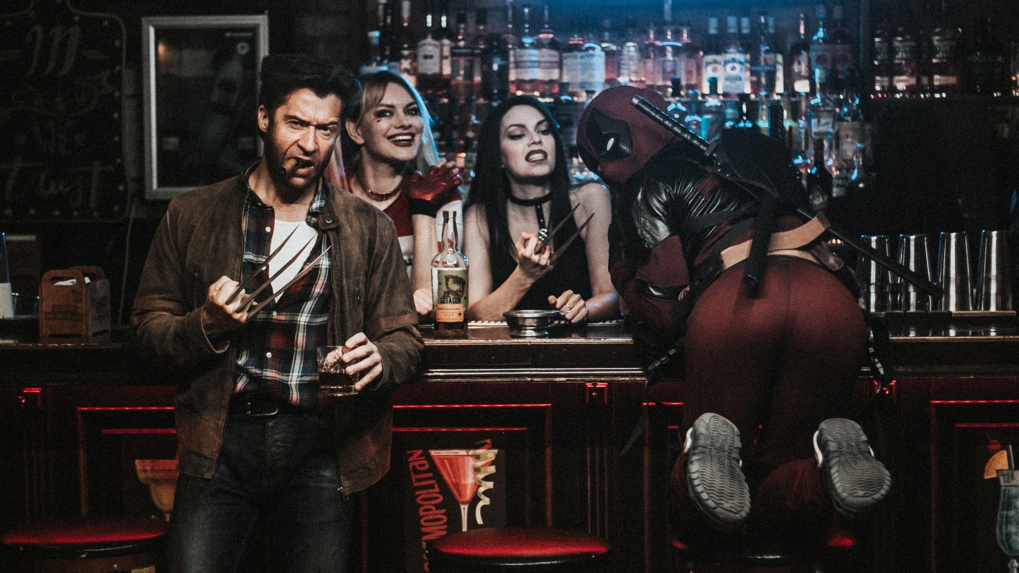 Deadpool and Wolverine | Fan remake of the trailer - Cosplay, Deadpool, Wolverine: Immortal, The photo, VKontakte (link), Longpost