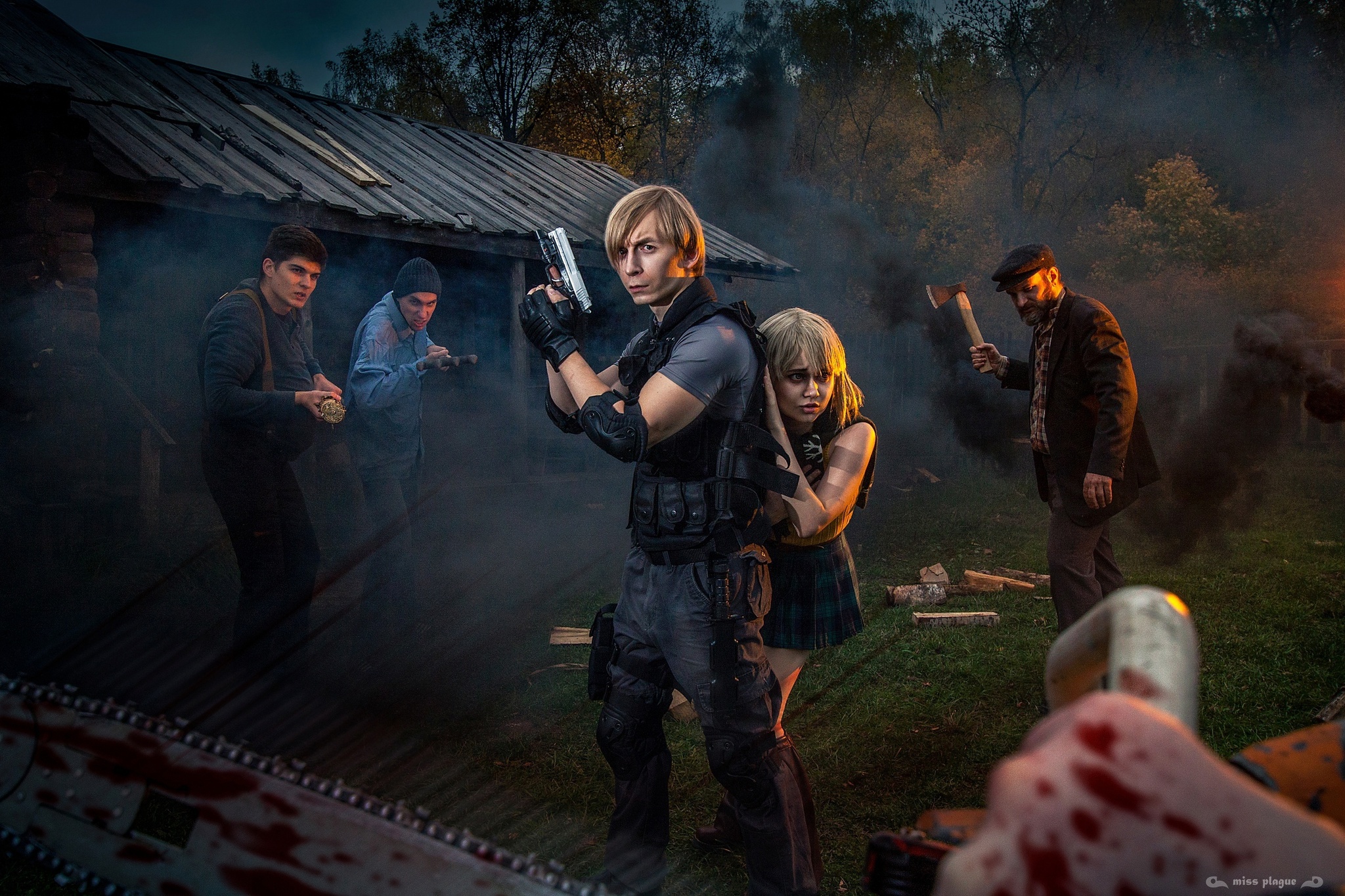 Resident Evil 4 cosplay - My, Cosplay, The photo, Cosplayers, Games, Computer games, Resident evil, Resident Evil 4, Leon Kennedy, Leon, Survival Horror, Longpost