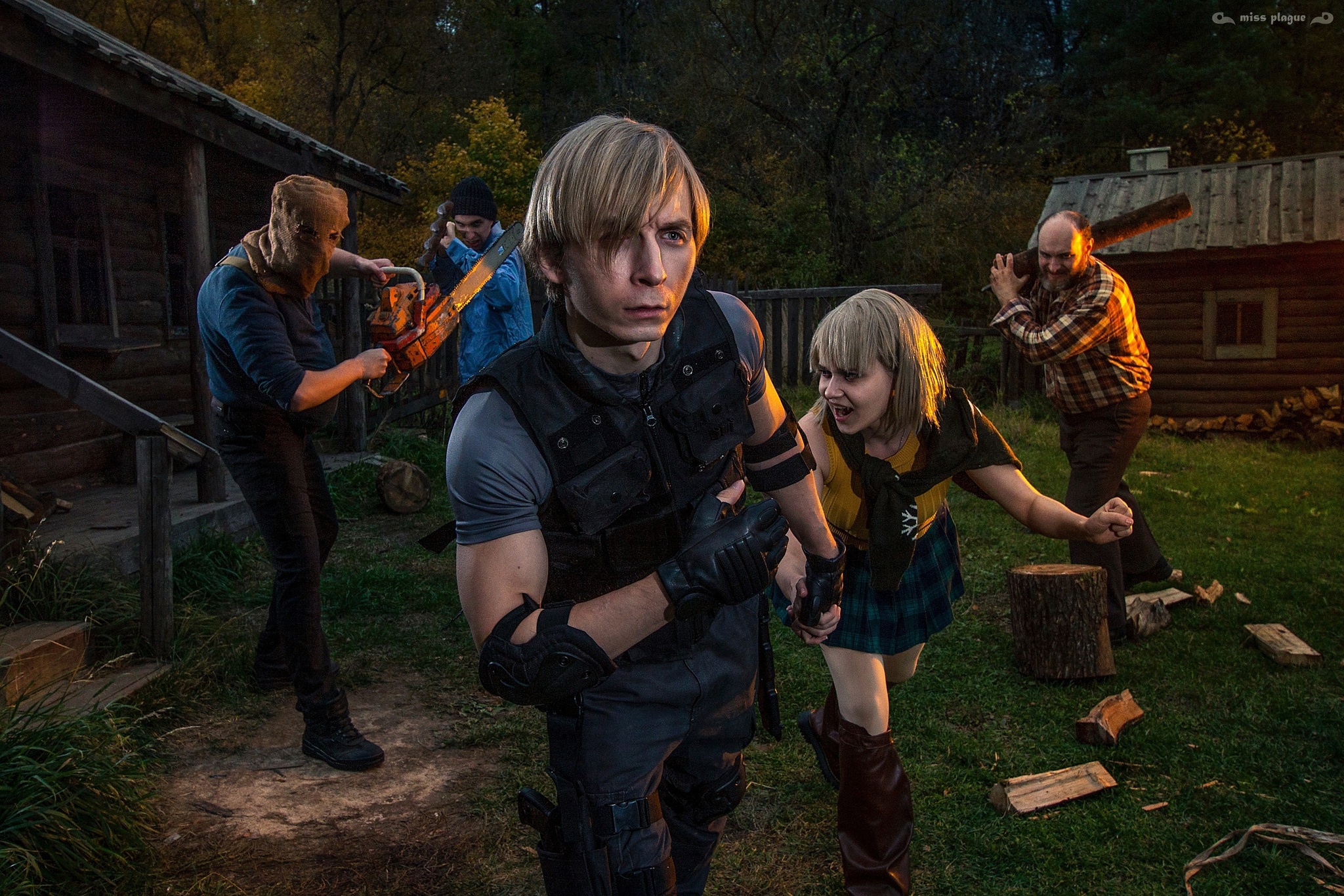 Resident Evil 4 cosplay - My, Cosplay, The photo, Cosplayers, Games, Computer games, Resident evil, Resident Evil 4, Leon Kennedy, Leon, Survival Horror, Longpost