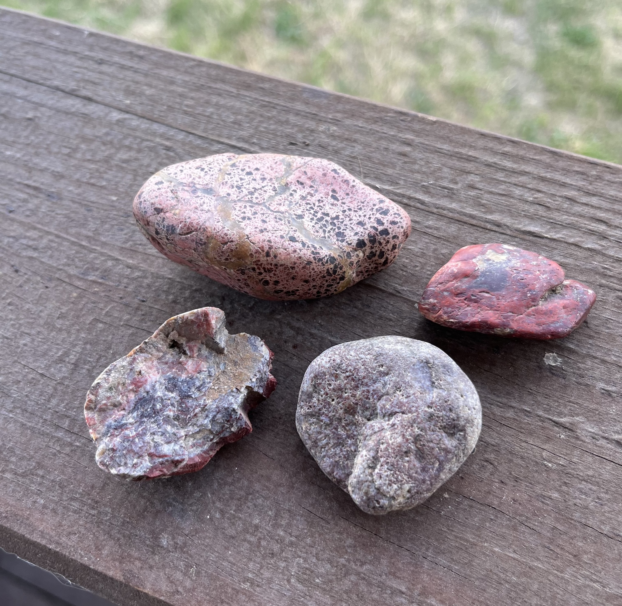 Four stones from the Abakan River - My, Natural stones, Abakan, Hobby, Longpost