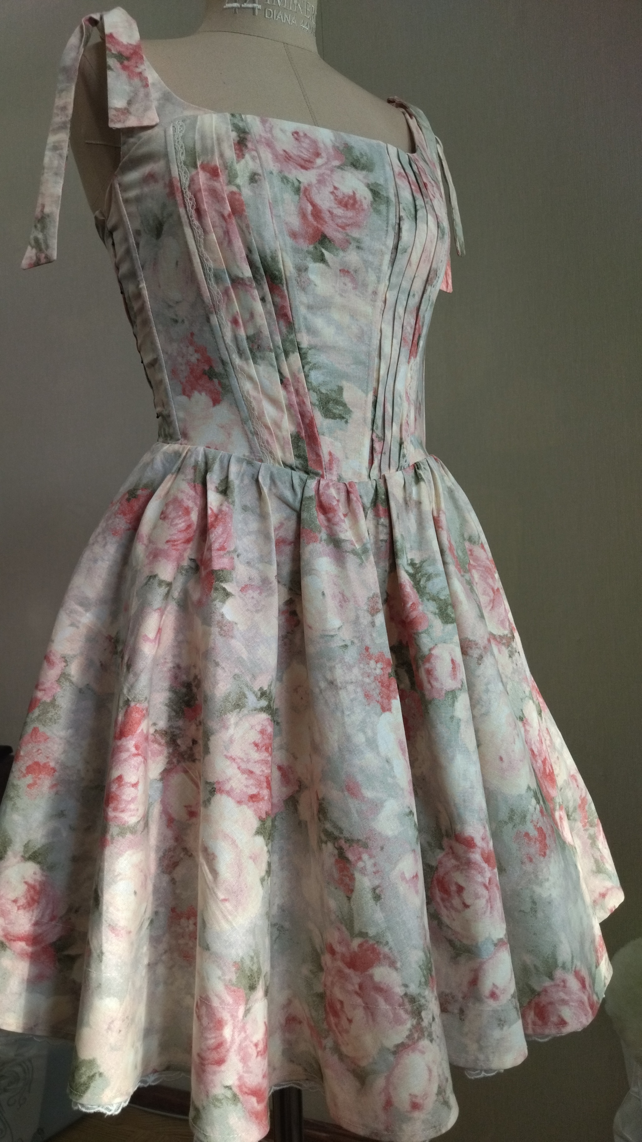 No references - My, Sewing, Needlework with process, The dress, Longpost