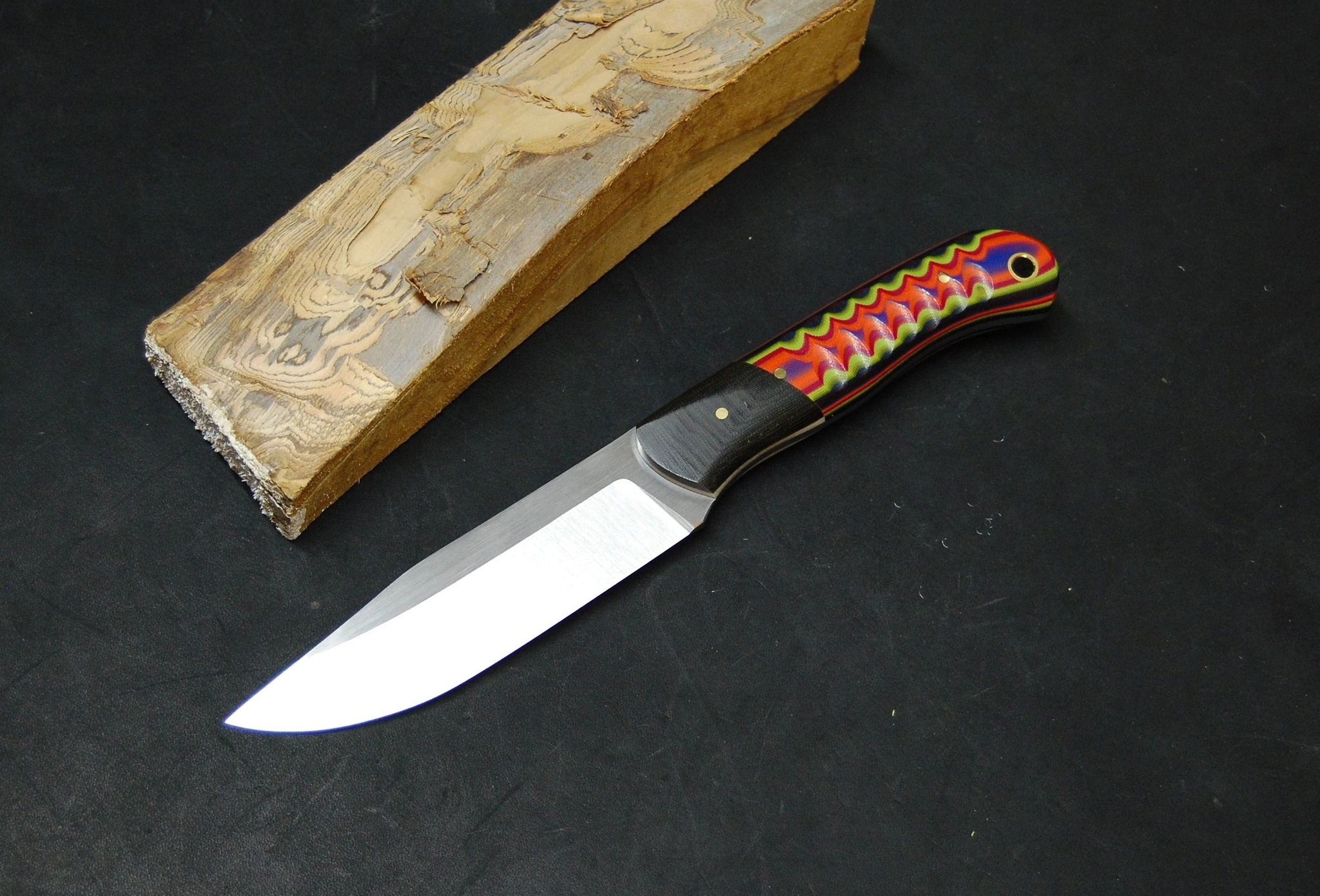 Camping knife - My, Knife, Handmade, With your own hands, Needlework without process, Needlework, Longpost