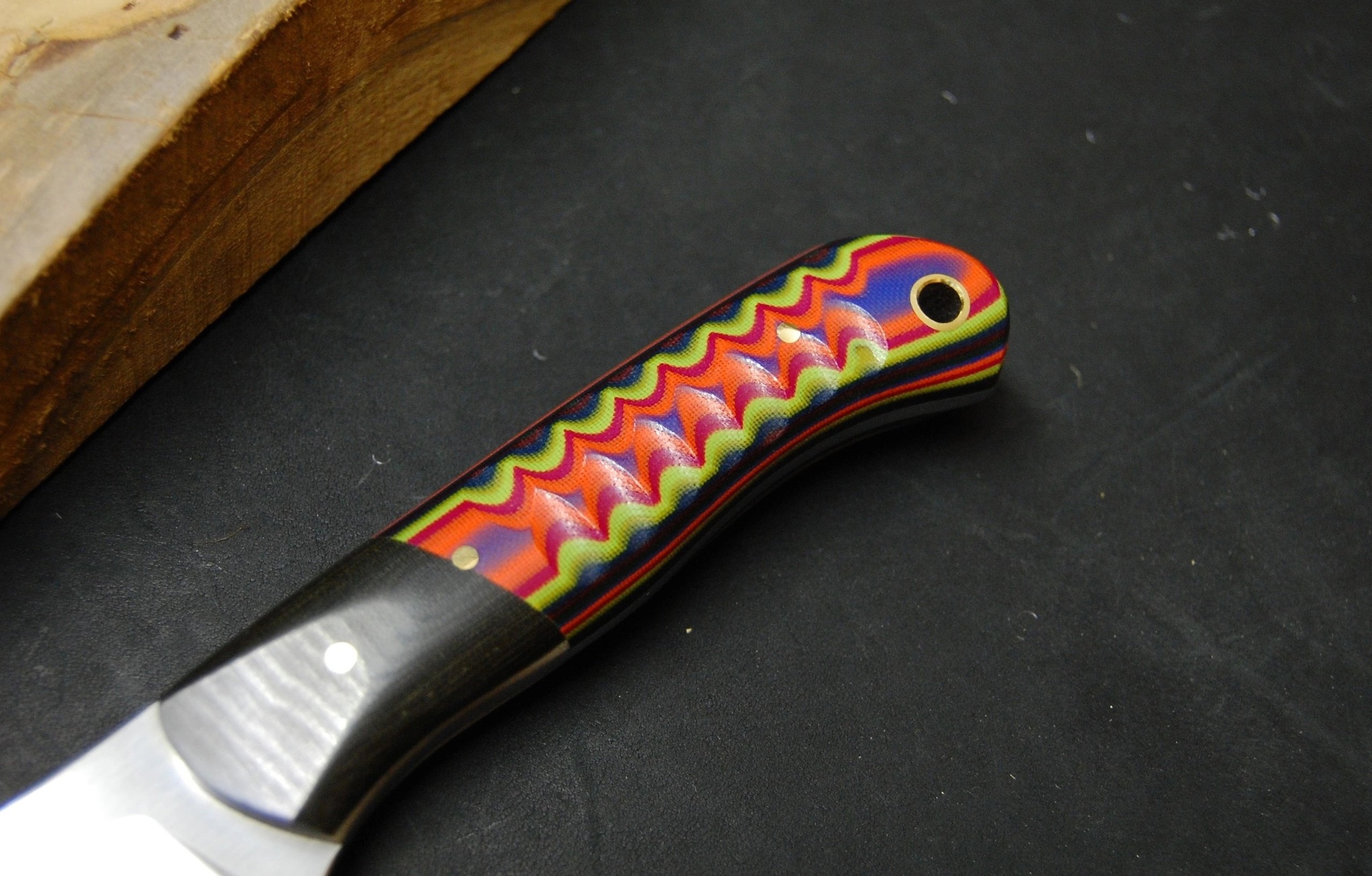 Camping knife - My, Knife, Handmade, With your own hands, Needlework without process, Needlework, Longpost