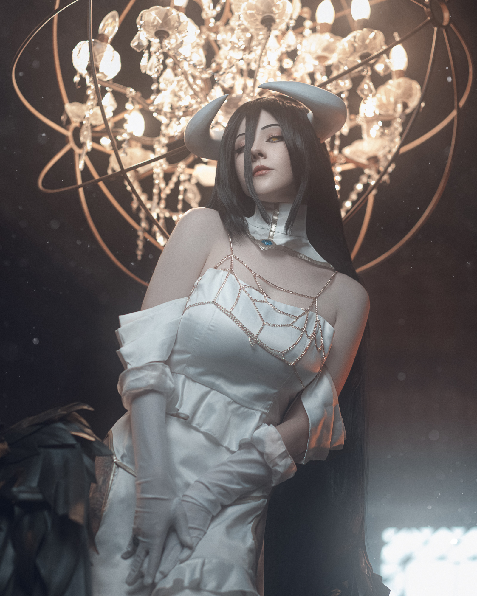 Albedo Cosplay | Overlord - My, Cosplay, Anime, Overlord, Albedo (Overlord), The photo, Longpost