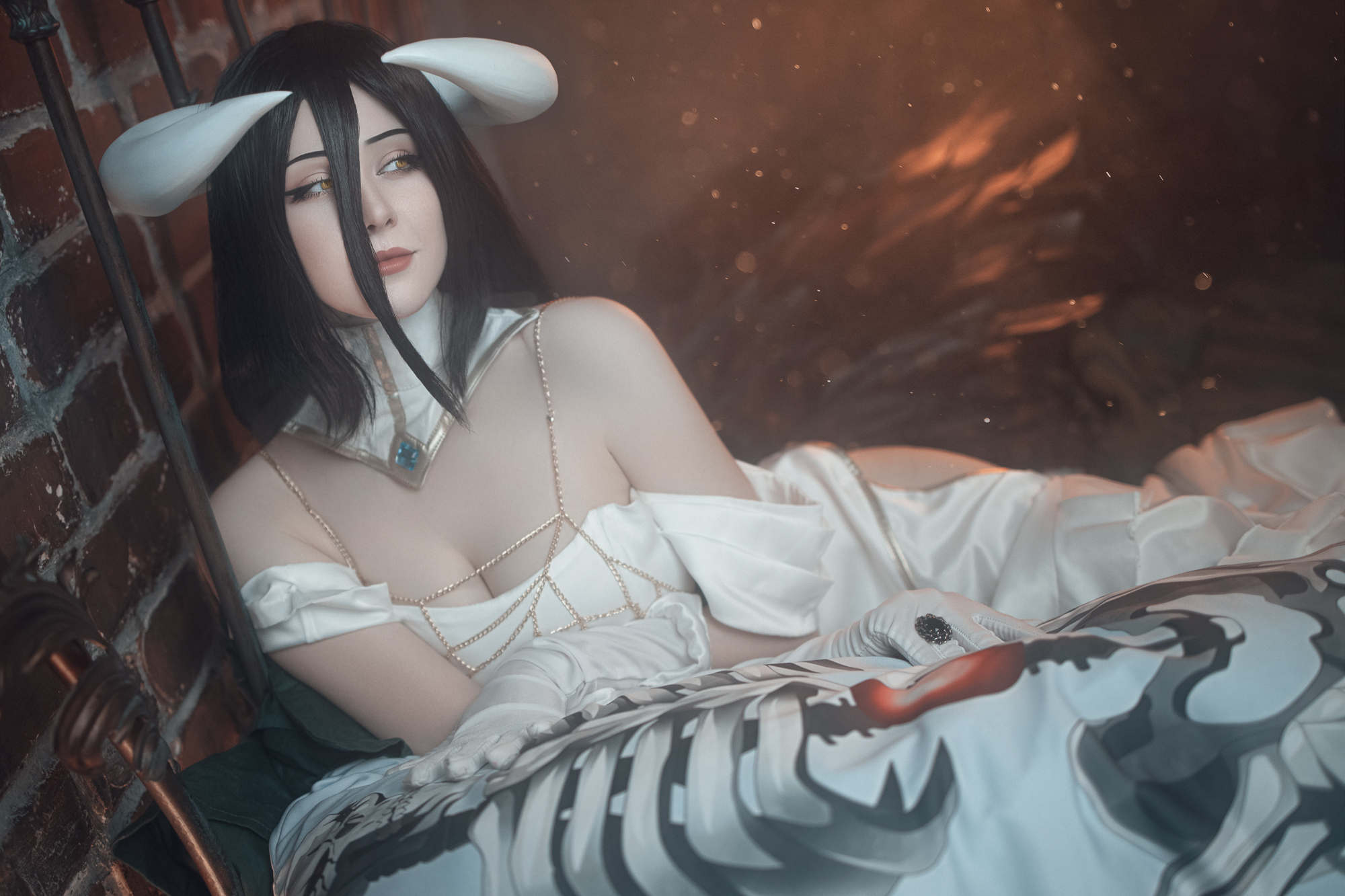 Albedo Cosplay | Overlord - My, Cosplay, Anime, Overlord, Albedo (Overlord), The photo, Longpost