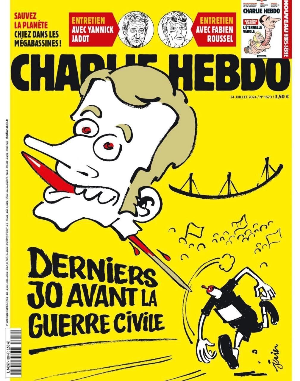 Hobbyhorsing in French - Hobbyhorsing, Humor, Charlie hebdo, Black humor, France, Olympic Games, Quadrobike, Strange humor