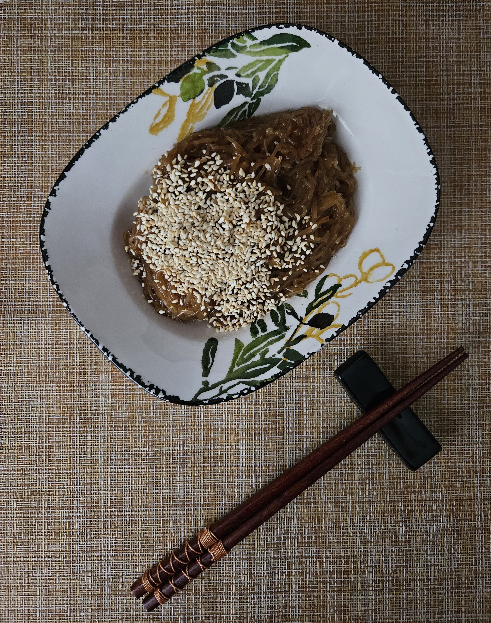 Funchoza in teriyaki sauce from Sen Soy - My, Noodles, Doshirakology, Food, Food Review, Beachpacket, Longpost