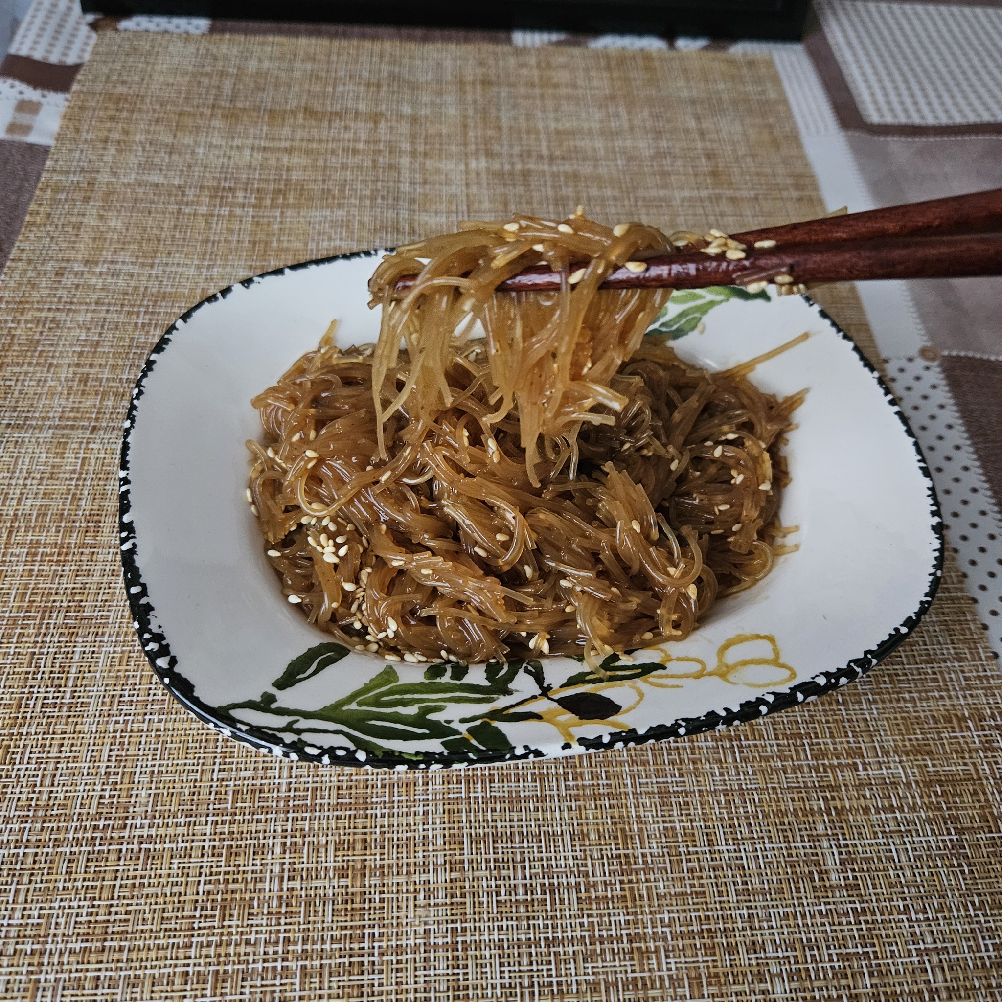 Funchoza in teriyaki sauce from Sen Soy - My, Noodles, Doshirakology, Food, Food Review, Beachpacket, Longpost