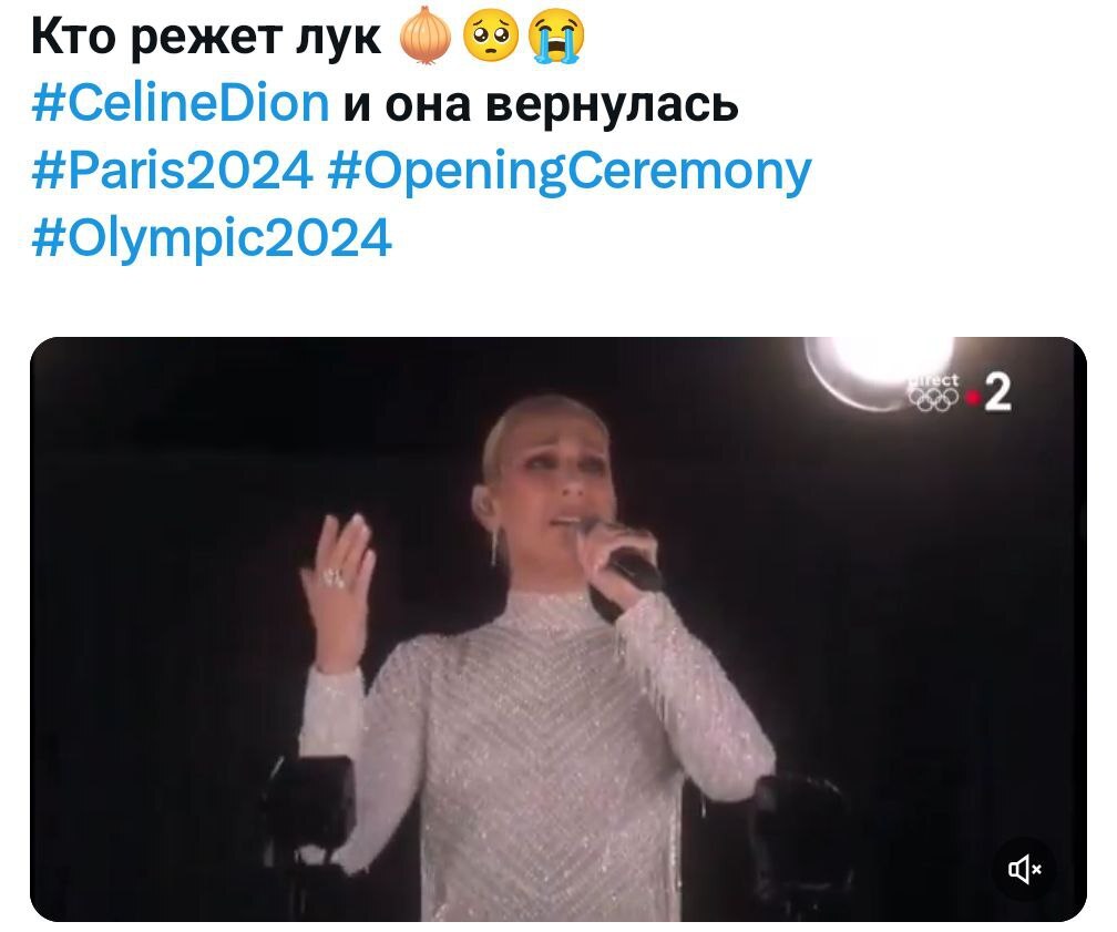 Opening of the Olympic Games through the eyes of Twitter users - Olympic Games, France, Paris, Twitter, Humor, Screenshot, Celine Dion, Longpost