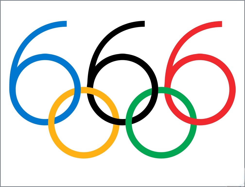 Perhaps this coven needs new symbolism - Olympic Games, Olympic rings, Logo, Paris, Satanism