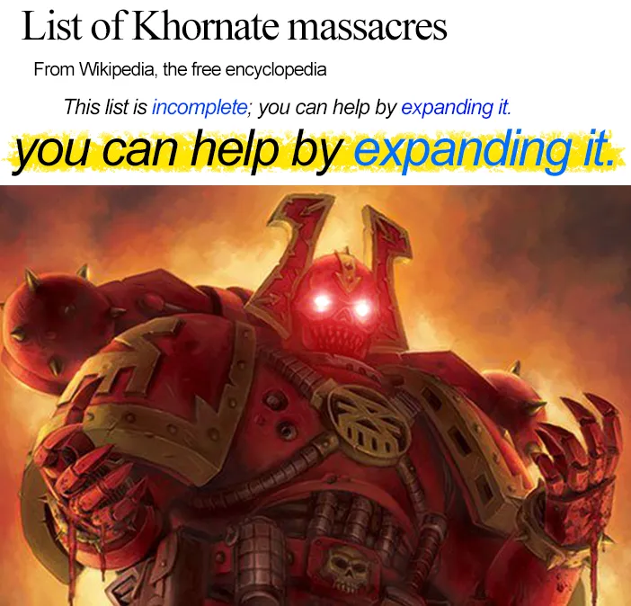 The Complete Comprehensive Guide to Warhammer 40K. Application. Famous memes - Warhammer 40k, Dictionary, Memes, Video, Youtube, VKontakte (link), YouTube (link), Longpost