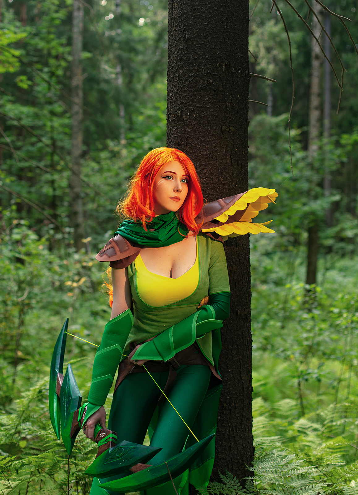 Windranger Cosplay | Dota 2 - My, Cosplay, Dota 2, Fashion model, PHOTOSESSION, Professional shooting, Cosplayers, Windranger, The photo, Longpost