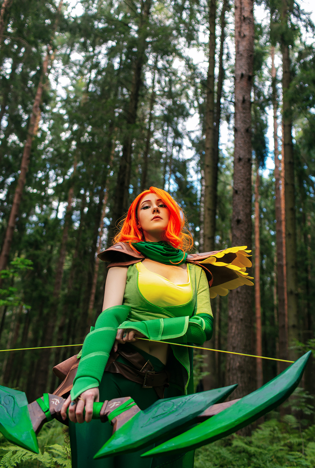 Windranger Cosplay | Dota 2 - My, Cosplay, Dota 2, Fashion model, PHOTOSESSION, Professional shooting, Cosplayers, Windranger, The photo, Longpost