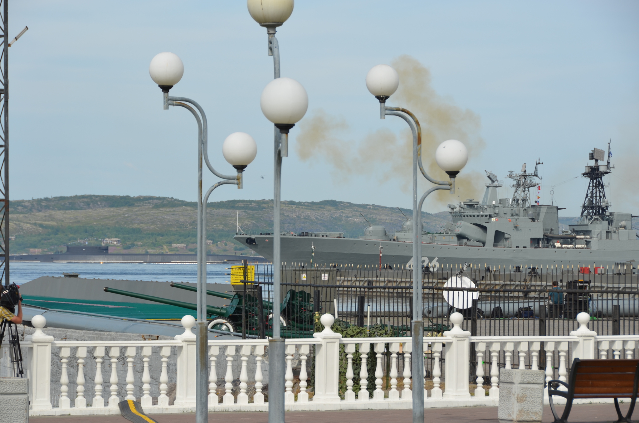 Happy Navy Day! Greetings from Severomorsk! - My, Northern Fleet, Combat ships, Submarine, Holidays, Longpost, Navy Day