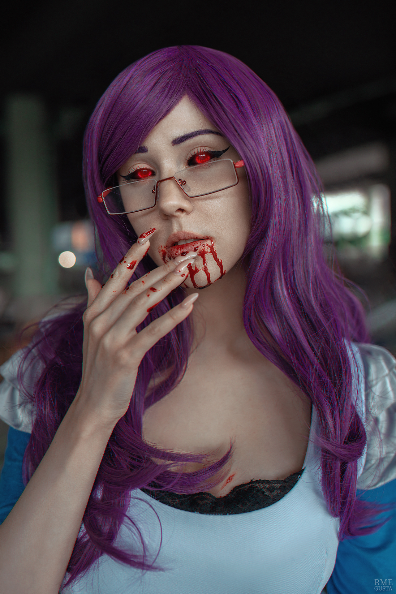 Косплей Kamishiro Rize | Tokyo Ghoul - Моё, Косплей, Косплееры, Аниме, Фотография, Tokyo Ghoul, Kamishiro Rize, Rize, Длиннопост